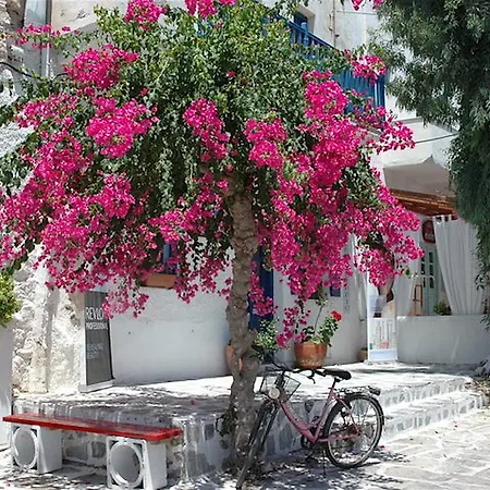 Orange Antiparos Town